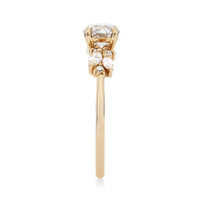 Load image into Gallery viewer, Endless Nerina Ring- 14k Yellow Gold, White Diamonds

