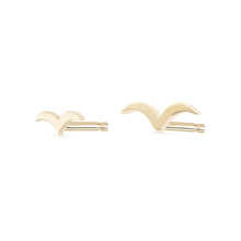 Load image into Gallery viewer, Flying Together Earrings - 14k Yellow Gold
