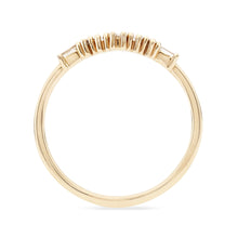 Load image into Gallery viewer, Daybreak Band - 14k Yellow Gold, White Diamond
