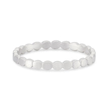 Load image into Gallery viewer, Row of Dots Ring - Sterling Silver
