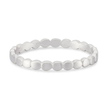 Load image into Gallery viewer, Row of Dots Ring - Sterling Silver
