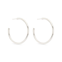 Load image into Gallery viewer, large bold hoop - Sterling Silver
