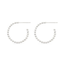 Load image into Gallery viewer, Bubble Hoop Earrings - Sterling Silver
