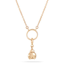 Load image into Gallery viewer, Love Bug Charm + Essential Necklace Duo
