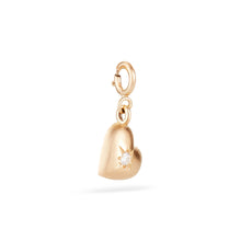 Load image into Gallery viewer, Heart Burst Charm - 14k Yellow Gold
