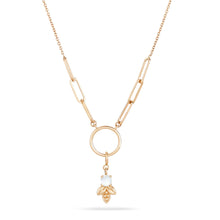 Load image into Gallery viewer, Honey Bee Charm - 14k Yellow Gold
