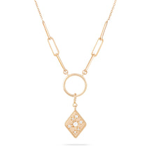 Load image into Gallery viewer, Written in the Stars Charm - 14k Yellow Gold
