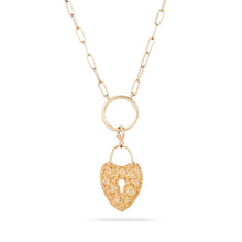 Load image into Gallery viewer, Fierce Love Charm - 14k Yellow Gold
