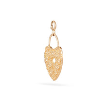 Load image into Gallery viewer, Fierce Love Charm - 14k Yellow Gold
