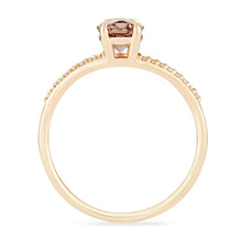 Load image into Gallery viewer, Crystal Falls One of a Kind - 14k Yellow Gold, Purple Sapphire Ring
