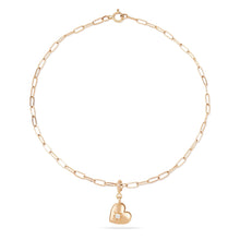 Load image into Gallery viewer, Heart Burst Charm + Infinite Inseparable Bracelet Duo
