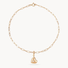 Load image into Gallery viewer, Heart Burst Charm + Infinite Inseparable Bracelet Duo
