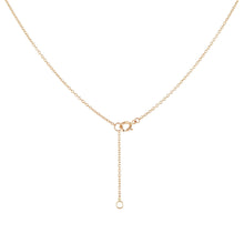 Load image into Gallery viewer, Dahlia Flower Bloom Necklace - 14k Yellow Gold, White Diamond
