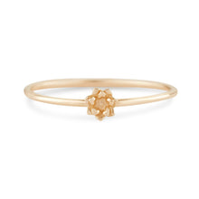 Load image into Gallery viewer, Dahlia Flower Ring - 14k Yellow Gold
