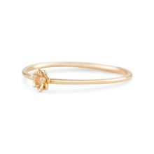 Load image into Gallery viewer, Dahlia Flower Ring - 14k Yellow Gold
