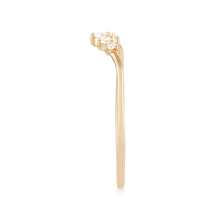Load image into Gallery viewer, Kismet Ring - 14k Yellow Gold, White Diamond
