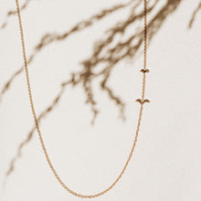 Load image into Gallery viewer, Flying Together Necklace - 14k Yellow Gold
