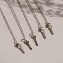 Load image into Gallery viewer, avata key necklace - sterling silver
