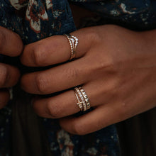 Load image into Gallery viewer, Peaks and Valleys Ring - 10k Rose Gold
