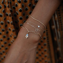 Load image into Gallery viewer, Honey Bee Charm - 14k Yellow Gold
