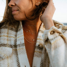 Load image into Gallery viewer, Curl Shark Tooth Necklace - 14k Yellow Gold
