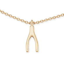 Load image into Gallery viewer, Everyday Wishbone Bracelet - 14k Yellow Gold
