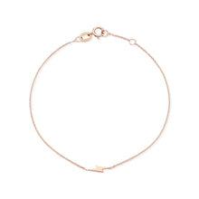 Load image into Gallery viewer, Everyday Little Lightning Bolt Bracelet - 14k Yellow Gold
