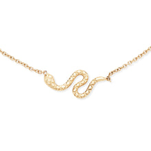 Load image into Gallery viewer, Revival Snake Bracelet - 14k Yellow Gold
