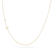Load image into Gallery viewer, Flying Together Necklace - 14k Yellow Gold
