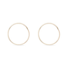 Load image into Gallery viewer, Everyday Hoops - 10k Rose Gold, 10k White Gold
