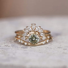 Load image into Gallery viewer, Rose Gold Ablaze Band - 14k Rose Gold, White Diamond
