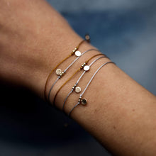 Load image into Gallery viewer, Imprint Cord Bracelet - 14k Gold
