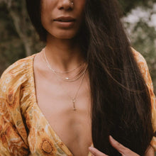 Load image into Gallery viewer, Work In Progress Charm + Essential Necklace Duo
