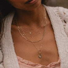 Load image into Gallery viewer, Imprint Charm + Inseparable Essence Necklace Duo

