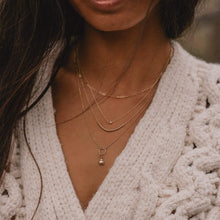 Load image into Gallery viewer, Abacus Necklace - 14k Yellow Gold
