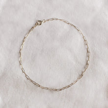 Load image into Gallery viewer, 14k infinite inseparable anklet - 14k Yellow Gold
