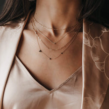 Load image into Gallery viewer, infinite inseparable necklace 16" - 14k Yellow Gold

