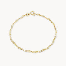 Load image into Gallery viewer, Pirouette Bracelet- 10k Yellow Gold
