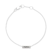 Load image into Gallery viewer, Mama Bracelet - Sterling Silver
