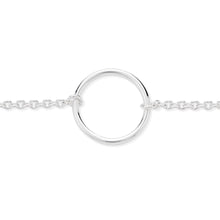 Load image into Gallery viewer, Small Circle Bracelet - Sterling Silver
