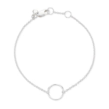 Load image into Gallery viewer, Small Circle Bracelet - Sterling Silver

