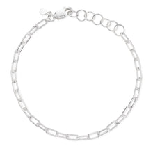 Load image into Gallery viewer, simple chain bracelet - Sterling Silver
