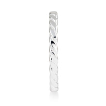 Load image into Gallery viewer, Large Twist Ring - Sterling Silver
