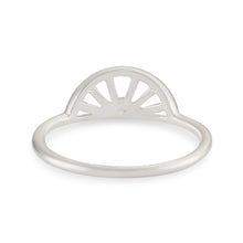 Load image into Gallery viewer, Sunrise White Topaz Ring - Sterling Silver
