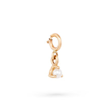 Load image into Gallery viewer, Serendipity June Birthstone Charm - 14k Yellow Gold, Pearl
