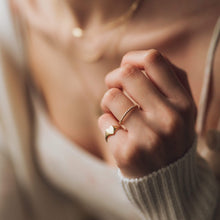 Load image into Gallery viewer, LOVELY HEART SIGNET RING - 14k YELLOW GOLD
