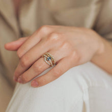 Load image into Gallery viewer, Moonglade ring - 14k Yellow Gold
