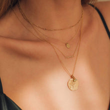 Load image into Gallery viewer, Tree of Life Ancient Coin Medallion Necklace - 14k Yellow Gold
