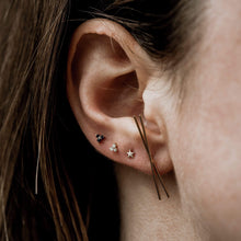 Load image into Gallery viewer, Chopstick Earring - 14k Yellow Gold
