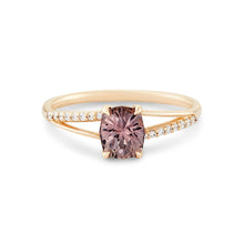 Load image into Gallery viewer, Crystal Falls One of a Kind - 14k Yellow Gold, Purple Sapphire Ring
